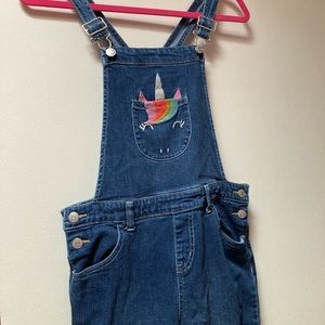 Cat & Jack Target Unicorn Overalls- kids or small woman’s